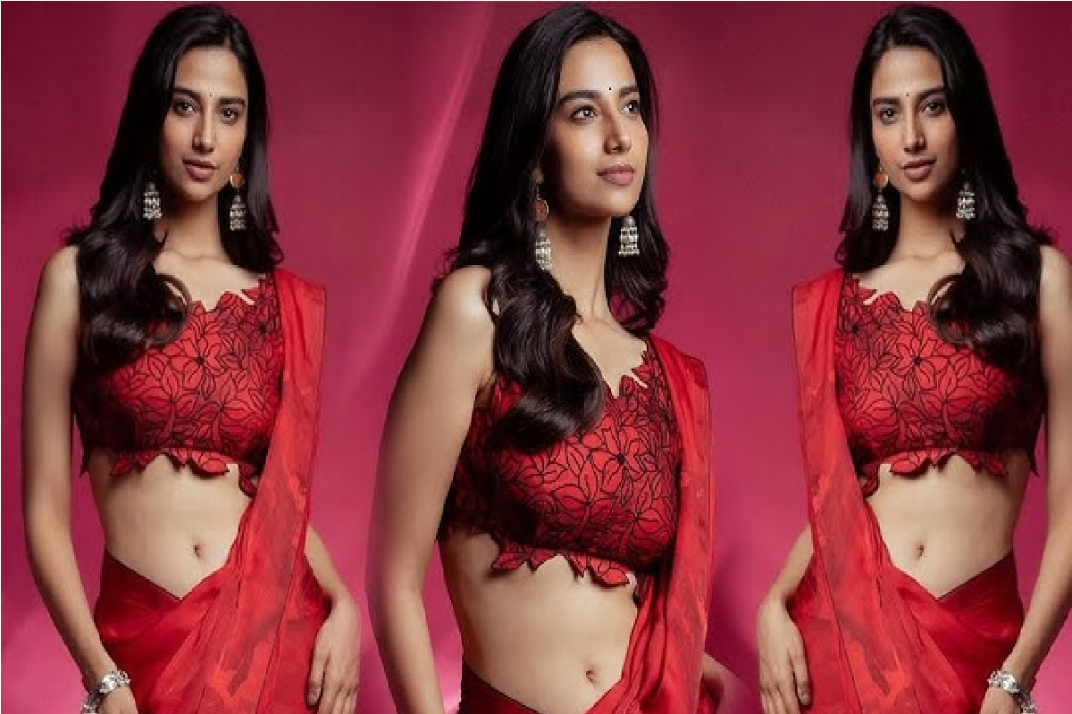 ரசிகர்களுக்கு புது கவர்ச்சி: நடிகை மீனாட்சி சவுத்ரி ரெட் ஹாட் போட்டோஷூட்