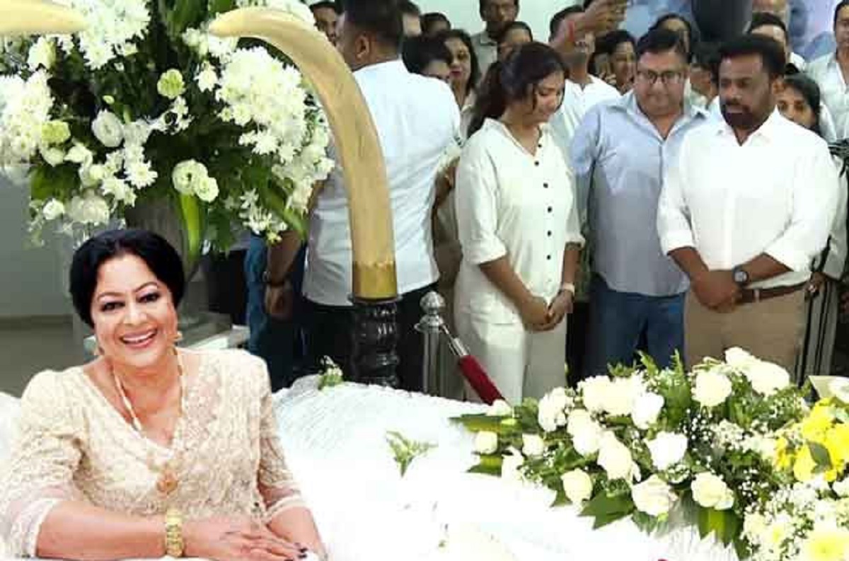 இலங்கை சினிமாவின் ராணி மாலினி பொன்சேகாவிற்கு ஜனாதிபதி அஞ்சலி – அரச மரியாதையுடன் இறுதி நிகழ்வுகள்!