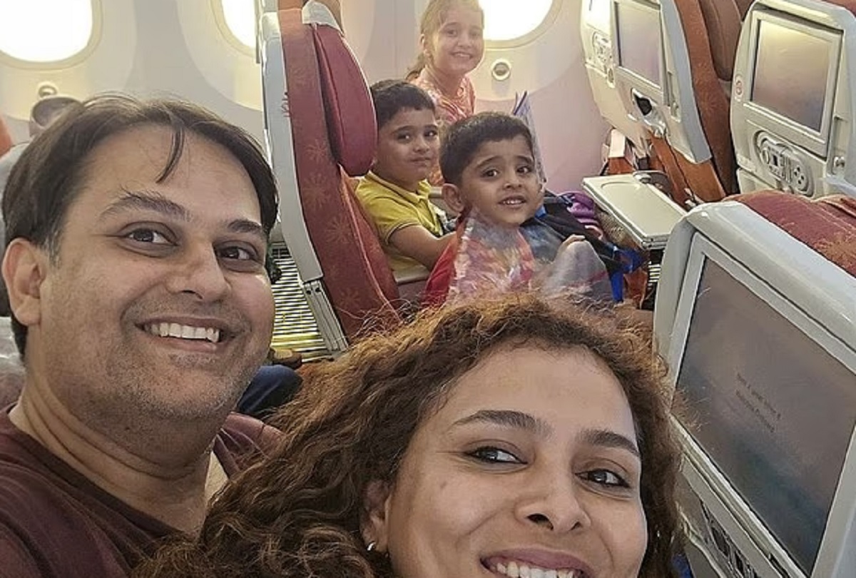 Doctor couples final selfie: டாக்டர் எடுத்த கடைசி செல்ஃபி — ஏர் இந்திய கபினில் …